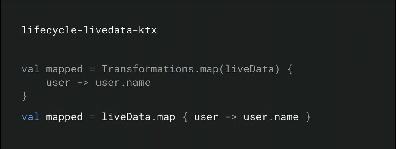 LiveData Transformations