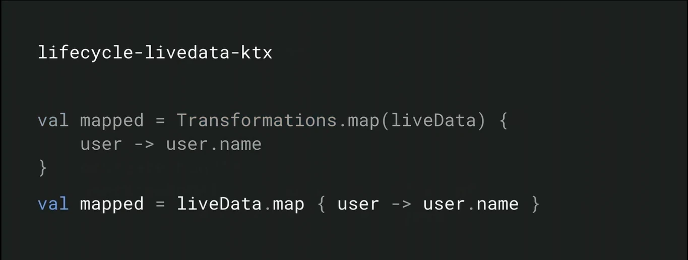 LiveData Transformations