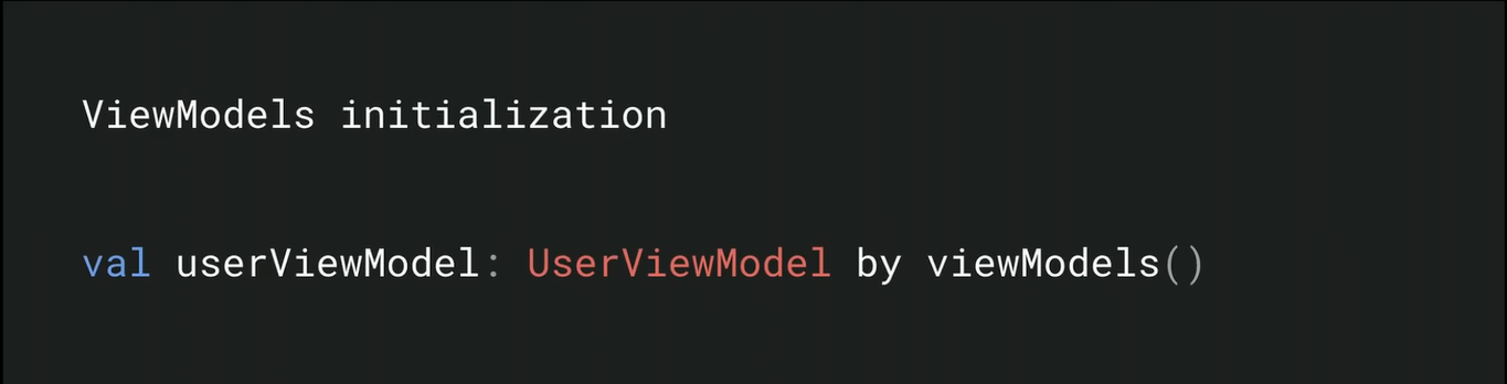 ViewModel Initialization - The New Way