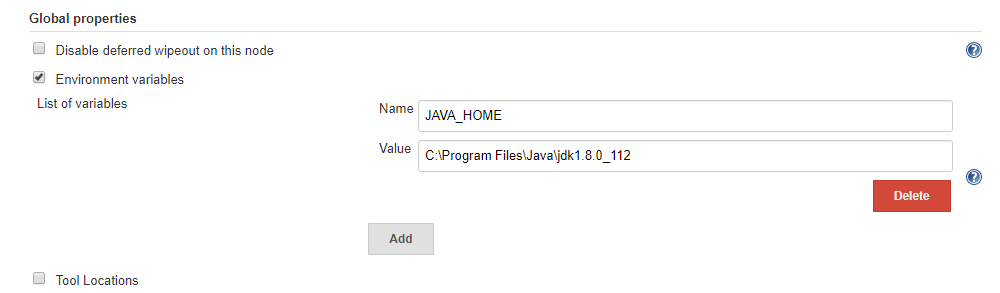 Java Environment Variable